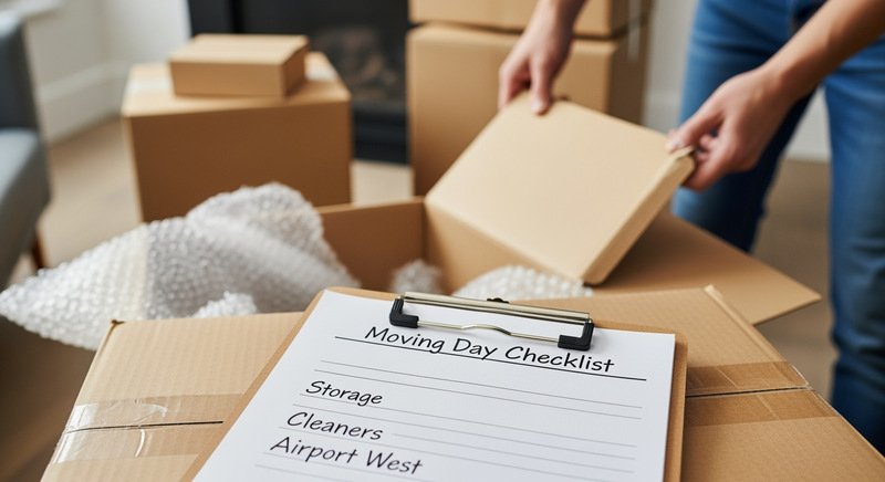 Moving Day Checklist Storage & Cleaners Airport West